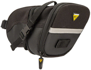 Topeak Seat Bag Topeak Aero Wedge Seat Bag - Strap-on Large Black