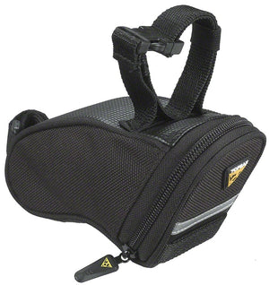 Topeak Seat Bag Topeak Aero Wedge Seat Bag - Strap-on Micro Black