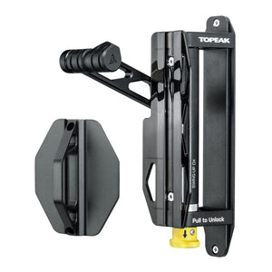 Topeak Storage Topeak Swing-Up DX Bike Holder  Tires up to 2.35` 35lbs 11.5` x 6.3` x 3` Black Swing Up DX