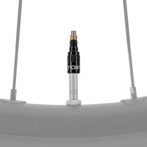 Topeak Tube Care Topeak TurboFlow Valve Adapters Black