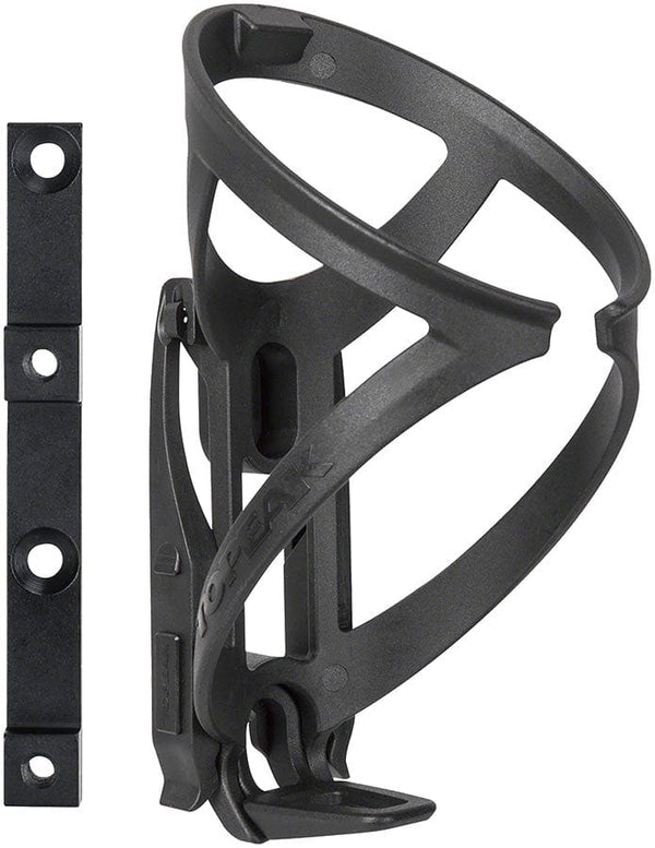 Topeak Water Bottle Cages Topeak Ninja Master+ X1AJ Water Bottle Cage - QuickClick Includes Tire Levers BLK