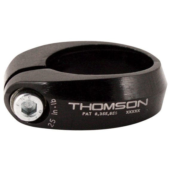 Thomson Bolt-On Seat Clamp 28.6mm 1-1/8" Black
