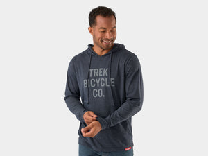 Trek Shirts Shirt Trek Bicycle Co Long Sleeve Tee Hoodie SM Heather Navy