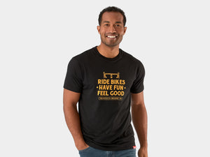 Trek Shirts Shirt Trek Feel Good Tee Small Black