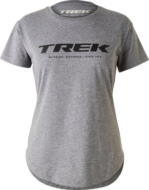 Trek Shirts Shirt Trek Original Logo Tee Women Medium Grey