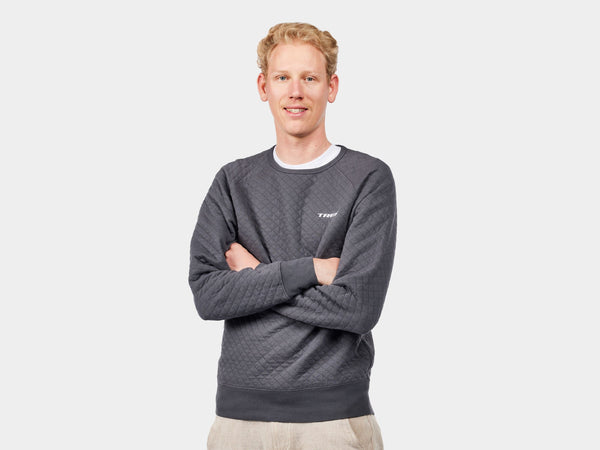 Trek Shirts Shirt Trek Quilted Crewneck Small Black