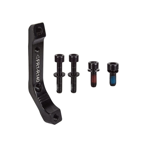 Trp Brakes Trp Flat TO Post Disc Adapter RR 140mm Flat Mount Post Mount Black