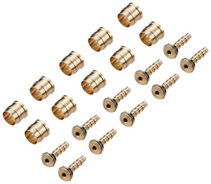TRP Disc Hose and Parts TRP Hydraulic Hose Kit - For 5.5mm Compression Ferrules Brass Inserts O-Rings 10/Each