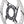 TRP Disc Rotor 140Mm TRP-33 Disc Brake Rotor - 6-Bolt, 1.8mm, Silver/Black
