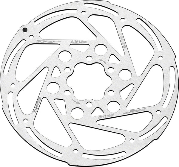 TRP Disc Rotor TRP R2 Disc Brake Rotor - 160mm 6-Bolt 1.8mm Rust Blocker Treatment Silver
