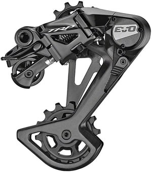 TRP Rear Derailleurs Black/Silver TRP RD-M9050-L EVO12 Rear Derailleur - 12-Speed, Long Cage 52t Max Clutched Carbon Outer Cage