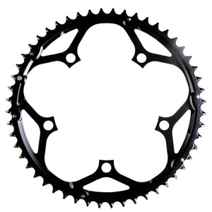Truvativ Chainrings Truvativ 52T 10 sp BCD 130mm 5-Bolt Outer Chainring For 30/42/52 Steel Black 11.6215.104.000