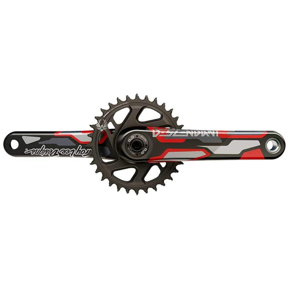 Truvativ Cranksets and Arms Truvativ Descendant CoLab DUB Crankset Spindle: 28.99mm 32 DUB 170mm Red Boost