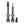 Tubolight Air Valve 50mm Gray Pair 