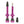 Tubolight Air Valve 50mm Purple Pair 