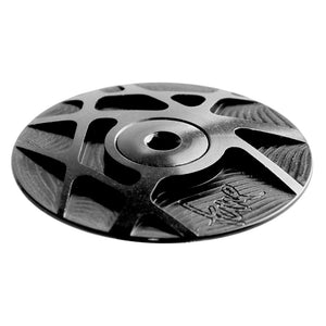 Tune Headset Accessories Black Tune Alloy Headset Cap