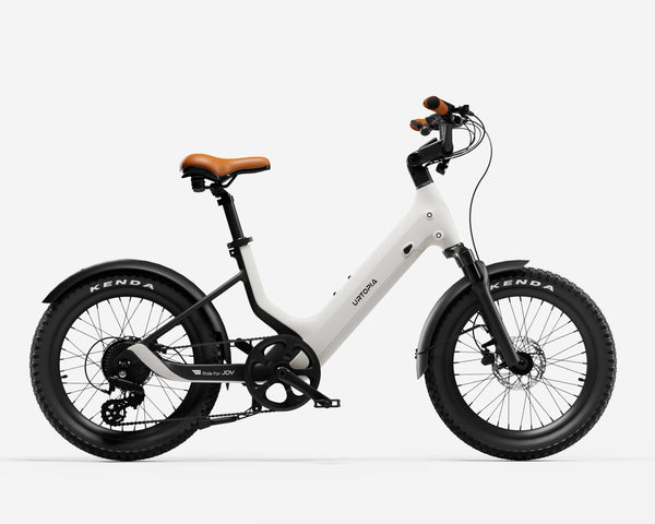 urtopia e-Bikes Creme Urtopia Joy Carbon Step-Thru E-Bike