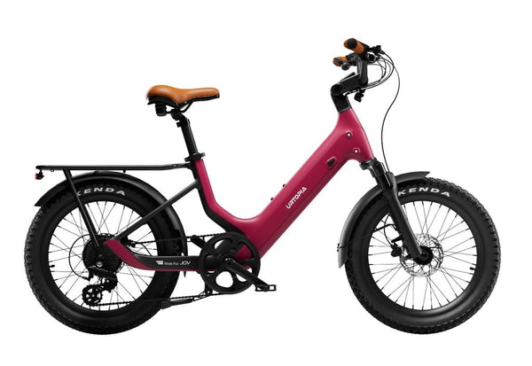 urtopia e-Bikes Rose Red Urtopia Joy Carbon Step-Thru E-Bike