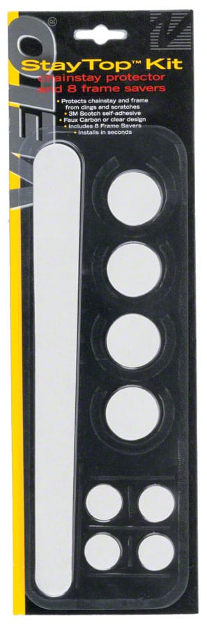 Velo Chainstay/Frame Protection Clear Velo Stay Top Chainstay & Frame Protectors