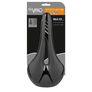 Velo Mountain Saddles 276 X 145Mm / 290G Velo Fit Athlete FC Saddle, Black