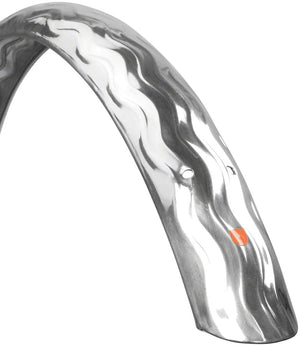 Velo Orange Full Coverage Fender Velo Orange Wavy 650b x 58 Fender Set - Polished Silver (650b x 50)