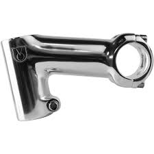 Velo Orange Stems 80Mm / Silver Velo Orange Tall-Stack Stem - 31.8, Clamp, -17 1 1/8", Aluminum