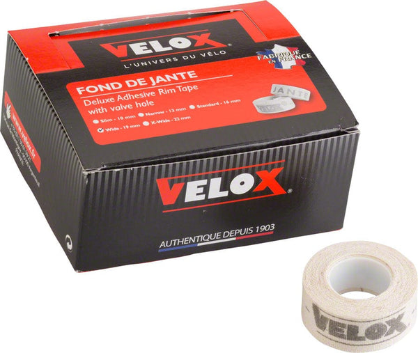 Velox Rim Accessories 19Mm Velox Cloth Rim Tape Box of 10