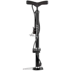 Ventura Floor Pumps Ventura 8/116 Floor Pump Dual Valve Head 160psi Black