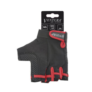 Ventura Short Finger Gloves Ventura Touch Gloves Short Finger Gloves Red M Pair