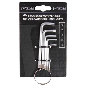 Ventura Wrenches Ventura Torx Wrench Set T10 T15 T20 T25T30