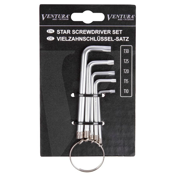 Ventura Wrenches Ventura Torx Wrench Set T10 T15 T20 T25T30