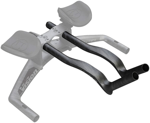 Vision Aero Bar Extensions Vision Speed Extensions 400mm Length J-Bend Shape Aero Bar Add-on – Carbon