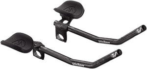 Vision Clip-On Aero Bar Vision TriMax Carbon Clip-ons 210–360mm Extension Range J-Bend Shape Aero Bar Add-on – Carbon