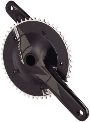 Vision Cranksets and Arms Vision NS Track Crankset 1x 49T Chainring 167.5mm Arm Length 144BCD 386EVO Spindle – BLK