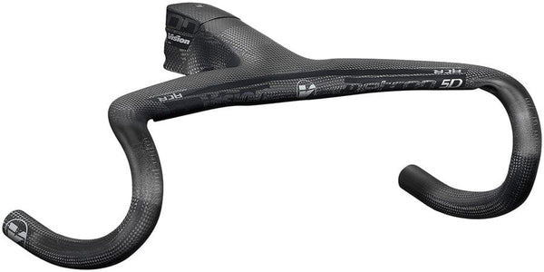 Vision Handlebars Vision Metron 5D ACR 3K Integrated Handlebar 110mm Stem Length 400mm Width -6° Angle Internal Cable Routing ACR – Carbon