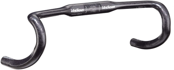 Vision Handlebars Vision TriMax 4D Compact Handlebar 31.8mm Clamp Diameter 400mm Width Compact Drop Profile – Carbon