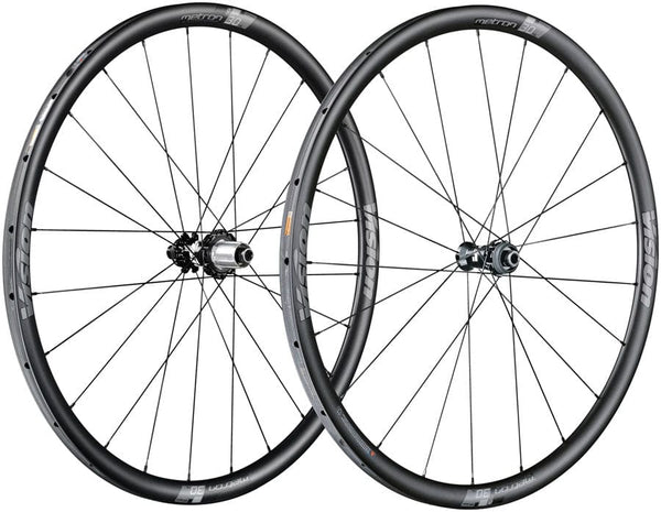 Vision Wheels Vision Metron 30 Wheelset Tubular 700c 21/24H Spoke Count Disc Brake Center Lock Rotor Mount – BLK
