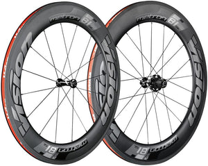 Vision Wheels Vision Metron 81 TL Wheelset Tubeless 700c 16/21H Spoke Count Rim Brake Quick Release – BLK