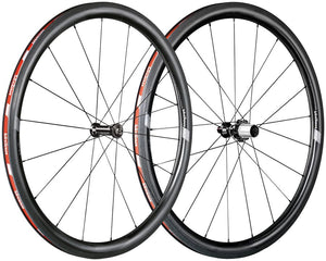 Vision Wheels Vision SC40 TL Wheelset Tubeless 700c 16/21H Spoke Count Rim Brake Quick Release – BLK