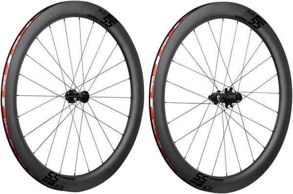 Vision Wheels Vision SC55 Wheelset - 700 12 x 100/142 Center-Lock HG 11 Black