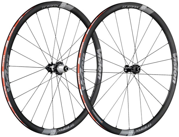 Vision Wheels Vision TriMax 30 Wheelset - 700c 12 x 100/142mm CenterLock HG 11 Black