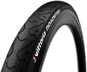 Vittoria Tires 26 X 1.5 Vittoria Roadster Tire - Clincher Wire, Black