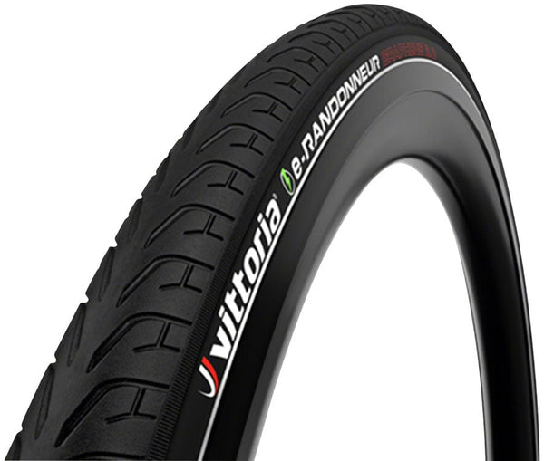 Vittoria Tires 700 X 48 Vittoria e-Randonneur Tire - 700c Clincher Wire, Black/Reflective G2.0