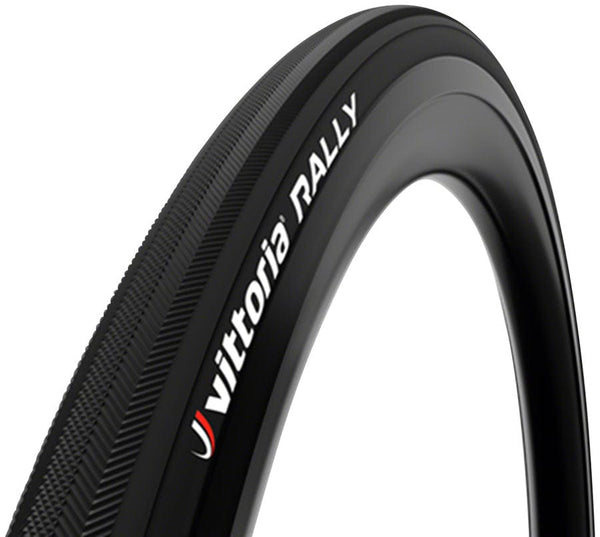 Vittoria Tires Black Vittoria Rally Tire - 700 x 25 Tubular Folding