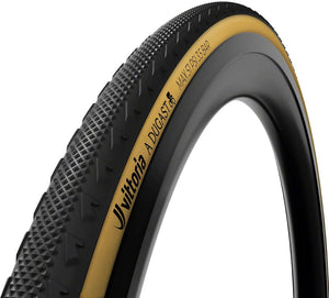 Vittoria Tires Vittoria A Dugast Pipisquallo Tire - 700 x 33 Tubeless Folding BLK/Para Cotton 2C + Neoprene