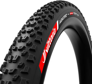Vittoria Tires Vittoria Agarro Tire - 29 x 2.6 Tubeless Folding BLK 4C Trail TNT Graphene G2.0