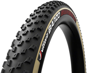 Vittoria Tires Vittoria Barzo Tire - 29 x 2.35 Tubeless Folding Black/Tan 4C Race G2.0