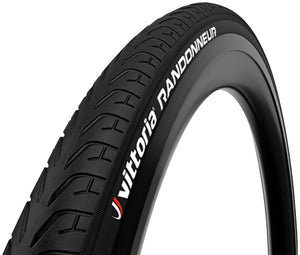 Vittoria Tires Vittoria Randonneur Reflect Tire - 26 x 1.75 Clincher Wire Black