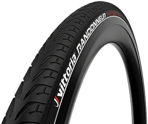 Vittoria Tires Vittoria Randonneur Reflect Tire - 700 x 32 Clincher Wire Black