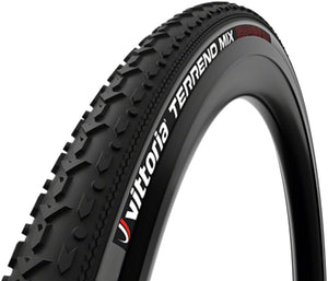 Vittoria Tires Vittoria Terreno Mix Tire - 700 x 37 Tubeless Folding BLK/Anthracite 1C TNT G2.0
